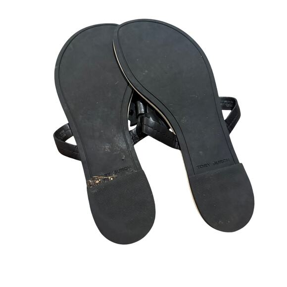 Tory Burch Metal Miller Thong Sandals – Women’s Size 8.5 - Picture 2 of 7